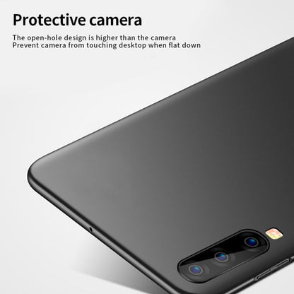 MOFI Frosted PC Ultra-thin Hard Case for Galaxy A70 (Blue)