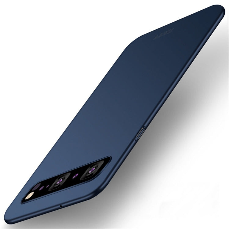MOFI Frosted PC Ultra-thin Hard Case for Galaxy S10 5G (Blue)