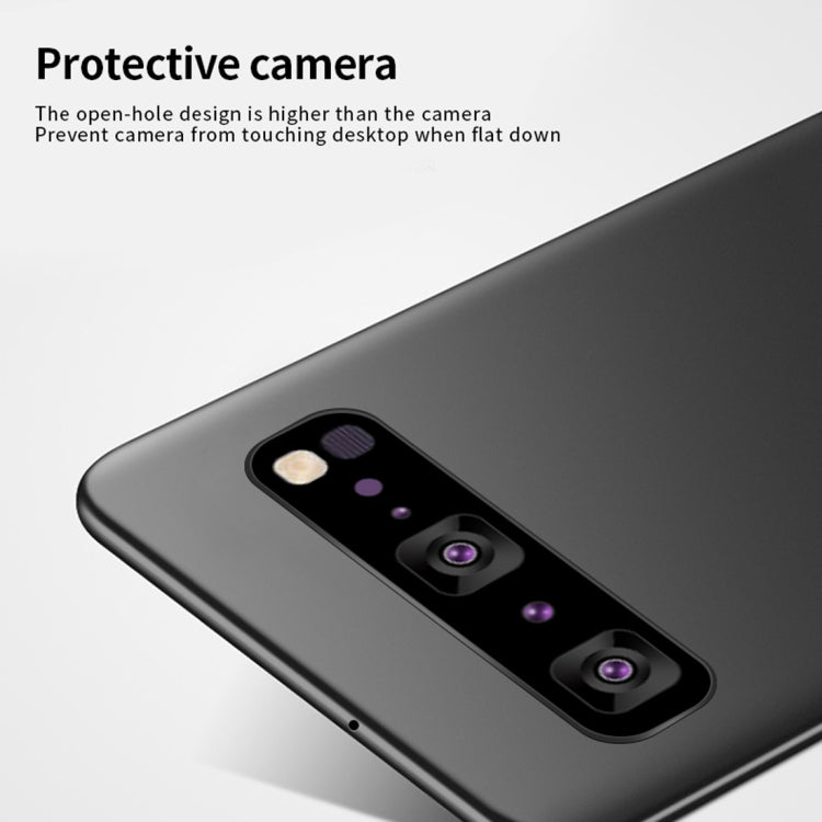MOFI Frosted PC Ultra-thin Hard Case for Galaxy S10 5G (Red)