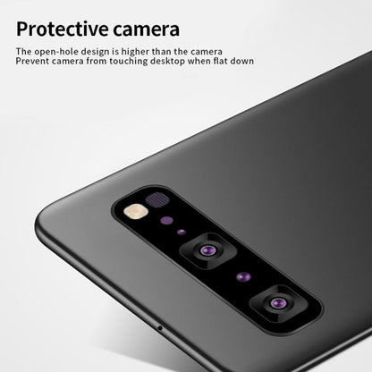 MOFI Frosted PC Ultra-thin Hard Case for Galaxy S10 5G (Red)