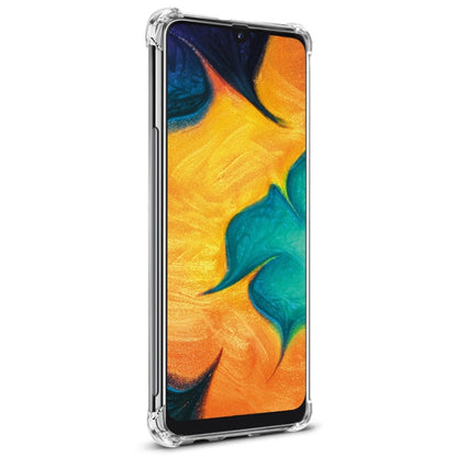 IMAK All-inclusive Shockproof Airbag TPU Case for Galaxy A20 / Galaxy A30, with Screen Protector(Transparent)