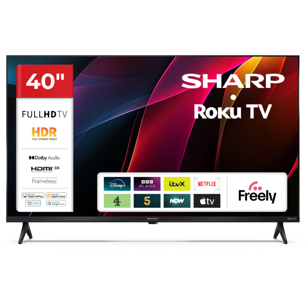 SHARP 40 INCH FULL HD SMART ROKU TV