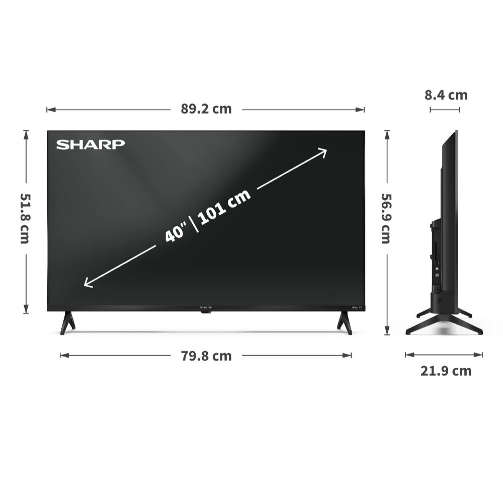 SHARP 40 INCH FULL HD SMART ROKU TV