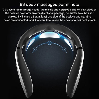 Original Xiaomi G2 Jeeback Neck Massager L-Shaped Far Infrared Heating Massage Device(White)