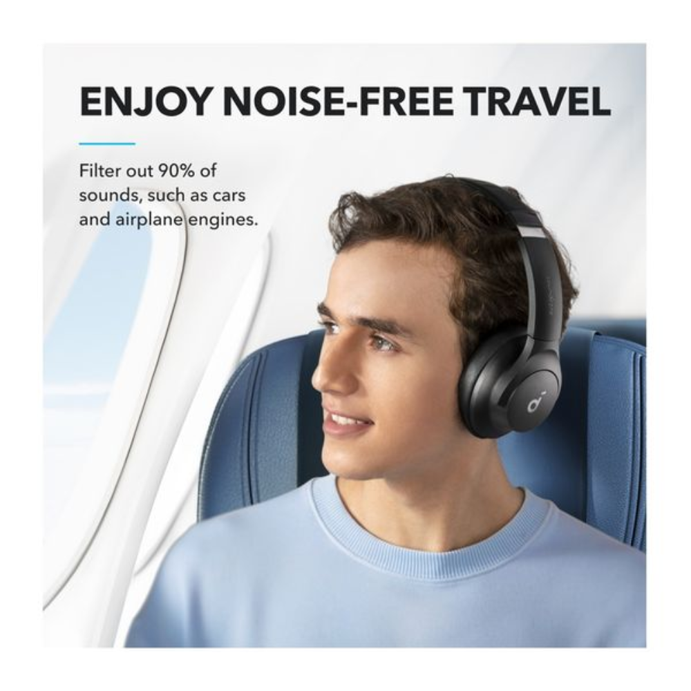 SOUNDCORE Q21I HYBRID FOLDABLE HEADPHONES BLACK