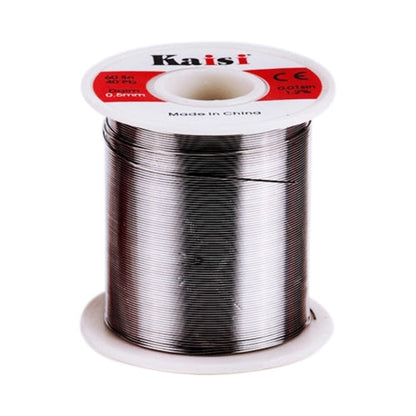 Fil à souder à l'étain et au plomb Kaisi 0,6 mm avec âme de colophane pour travaux de soudure, 150g
