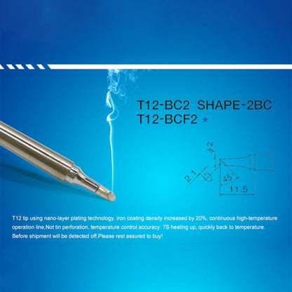 QUICKO T12-BC2 Lead-free Soldering Iron Tip
