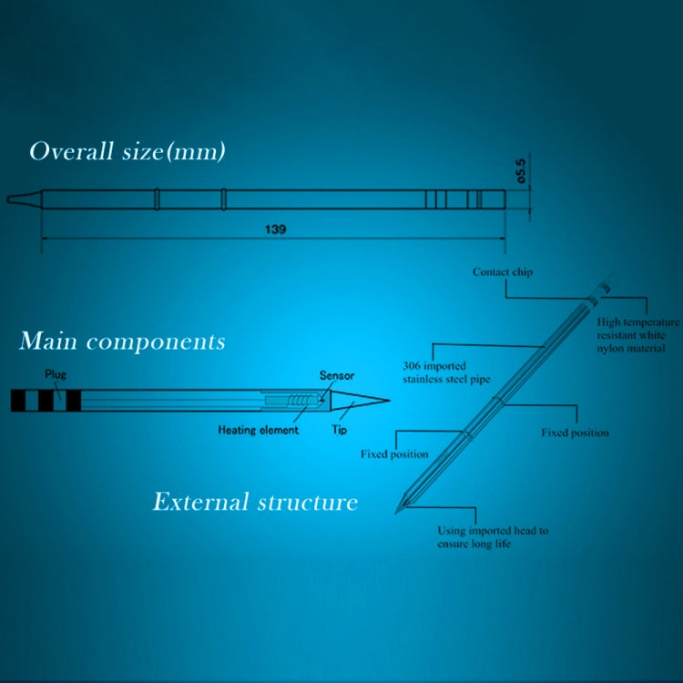 QUICKO T12-KR Lead-free Soldering Iron Tip