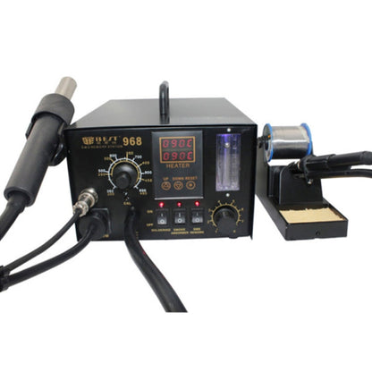 MEILLEURE Station de Retravail Intelligente 2 en 1 Pistolet à Air Chaud et Fer à Souder (Tension 220V)