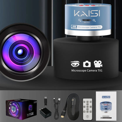 Caméra de microscope industriel Kaisi TX1 à capteur IMX678 55MP 4K Ultra HD