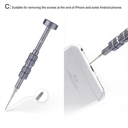 QIANLI 5 in 1 Multi-purpose 2D Grenade Magnetic Screwdriver Set