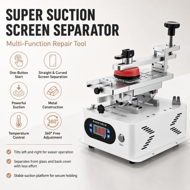 TBK 988C LCD Rotary Separator Middle Frame Remover