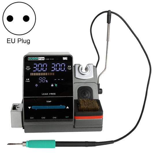 Station de soudage électrique nano SUGON T28 220V avec poignée, prise EU