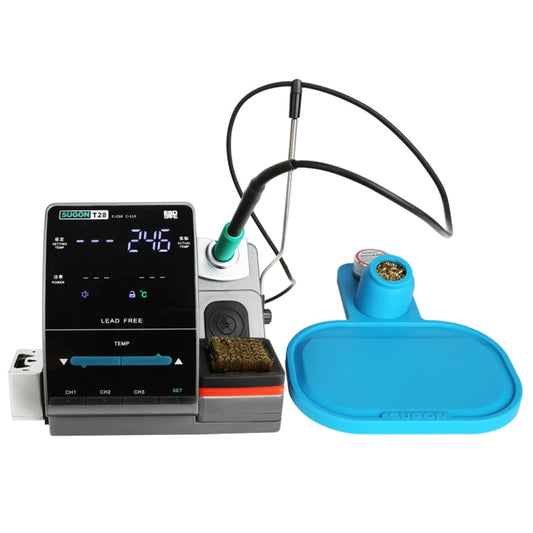 Station de soudage électrique nano SUGON T28 220V avec poignée, prise EU