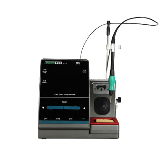 Station de soudage électrique nano SUGON T36 220V 120W avec poignée, prise UE