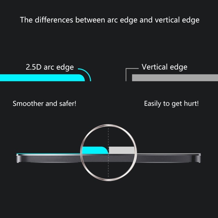 ENKAY Hat-Prince 0.26mm 2.5D 9H Tempered Glass Protective Film for Galaxy A80