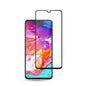 10 PCS mocolo 0.33mm 9H 2.5D Full Glue Silk Print Tempered Glass Film for Galaxy A70, Support Fingerprint Unlock(Black)