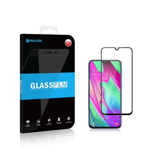 2 Films de protection en verre trempé 9H 2.5D Full Glue 0.33mm mocolo pour Galaxy A40