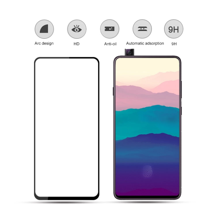 2 PCS mocolo 0.33mm 9H 2.5D Full Glue Tempered Glass Film for Galaxy A90