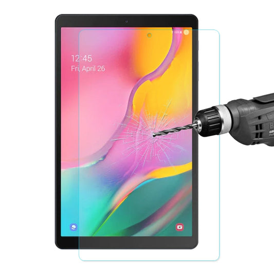 Film en verre trempé anti-explosion ENKAY Hat-Prince 0,33 mm, dureté de surface 9H, 2,5D pour Galaxy Tab A 10.1 (2019) T510 / T515