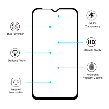Film de protection en verre trempé ENKAY Hat-prince Full Glue 0.26mm 9H 2.5D pour Samsung Galaxy A10