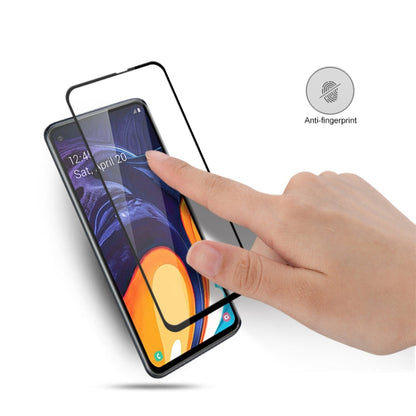 2 PCS mocolo 0.33mm 9H 2.5D Film de Protection en Verre Trempé (Pleine Adhérence) avec Sérigraphie pour Galaxy A60
