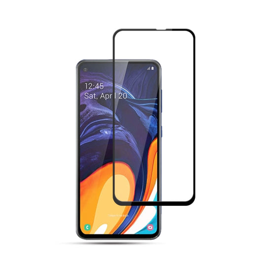 Film en verre trempé Mocolo 0.33mm 9H 3D Full Glue incurvé plein écran pour Galaxy A60