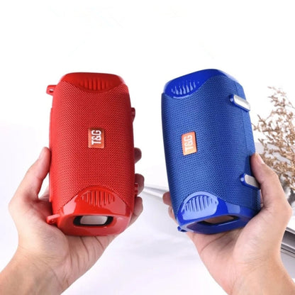 T&G TG532 10W Wireless Bluetooth Speaker Waterproof Portable Outdoor Mini Column Box Loudspeaker with FM Radio(Gray)
