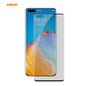 For Huawei P40 Pro ENKAY Hat-Prince 0.26mm 9H 3D Curved Heat Bending Privacy Anti-spy Full Screen Tempered Glass Film