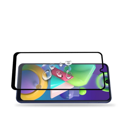 Pour Samsung Galaxy M21/M31 mocolo 0.33mm 9H 3D Pleine Colle Incurvé Plein Écran Film de Verre Trempé
