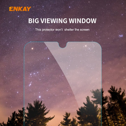 Pour Samsung Galaxy A01 Film en verre trempé ENKAY Hat-Prince 0.26mm 9H 2.5D incurvé