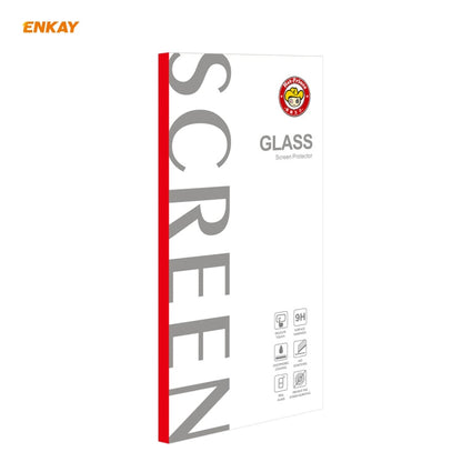 For Redmi Note 9S / Note 9 Pro  2 PCS ENKAY Hat-Prince Full Glue 0.26mm 9H 2.5D Tempered Glass Full Coverage Film