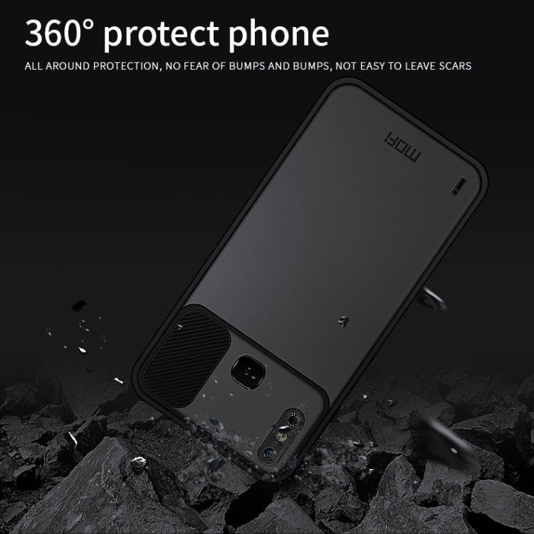 Pour Infinix X653 / Smart 4 MOFI Xing Dun Series Housse de protection complète antichoc en PC dépoli translucide + TPU anti-reflet et anti-espion (Noir)