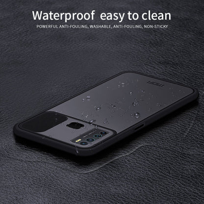For Infinix X656 / HOT9 / Note7 Lite MOFI Xing Dun Series Translucent Frosted PC + TPU Privacy Anti-glare Shockproof All-inclusive Protective Case(Green)