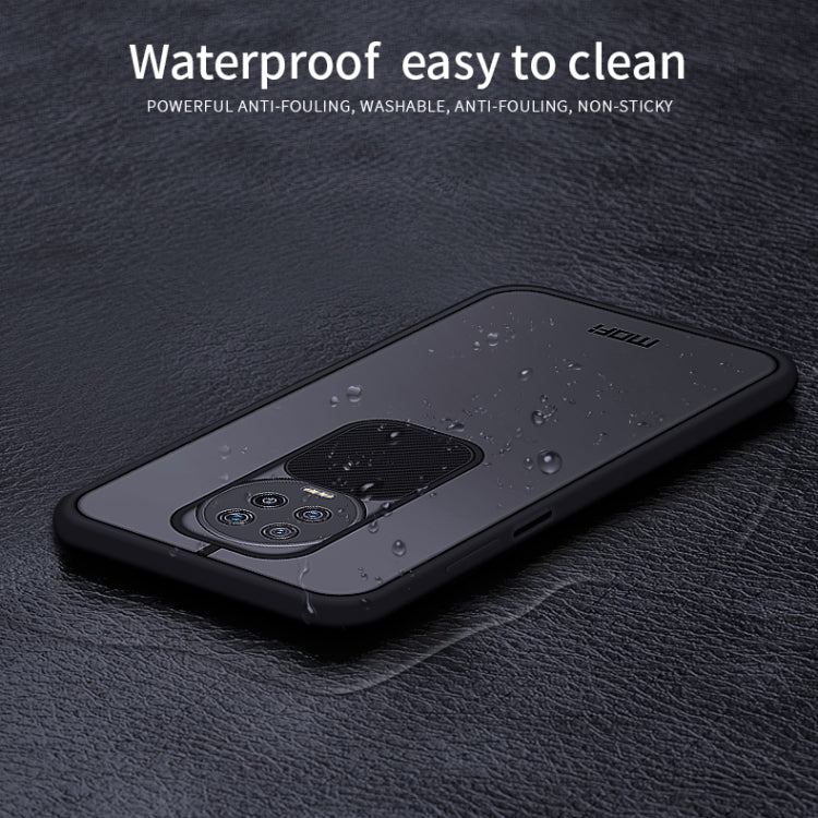 For Infinix X690 / Note7 MOFI Xing Dun Series Translucent Frosted PC + TPU Privacy Anti-glare Shockproof All-inclusive Protective Case(Black)