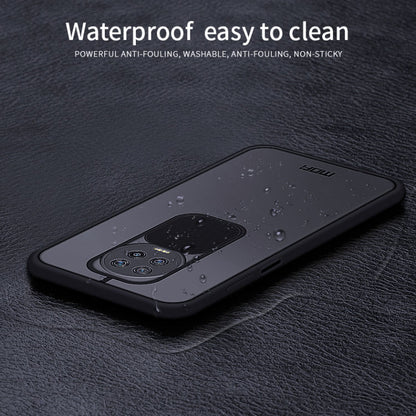 For Infinix X690 / Note7 MOFI Xing Dun Series Translucent Frosted PC + TPU Privacy Anti-glare Shockproof All-inclusive Protective Case(Black)