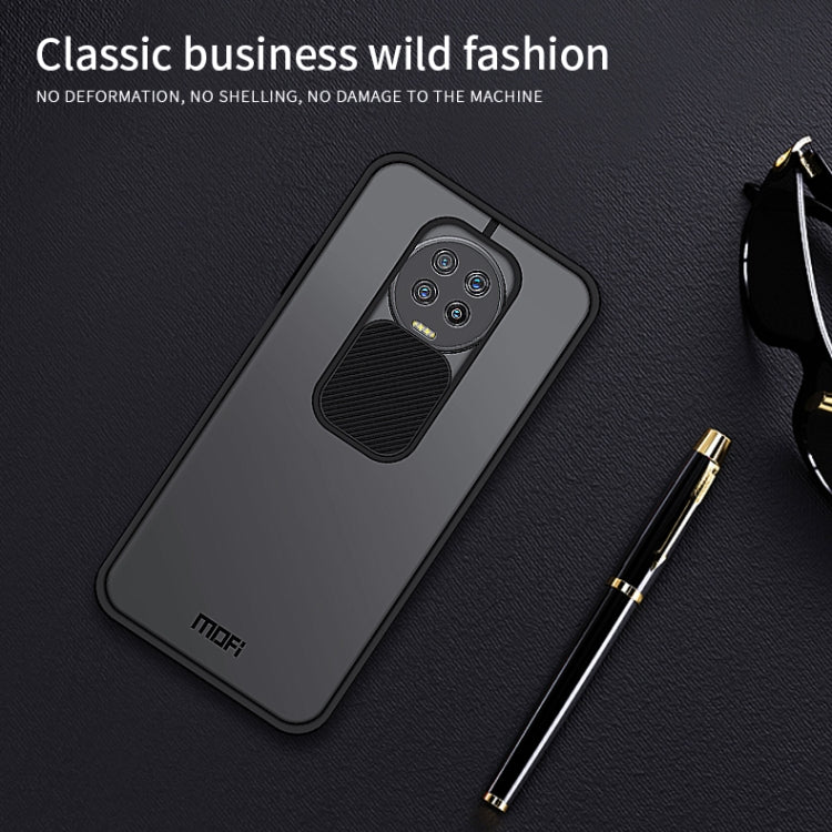 For Infinix X690 / Note7 MOFI Xing Dun Series Translucent Frosted PC + TPU Privacy Anti-glare Shockproof All-inclusive Protective Case(Black)