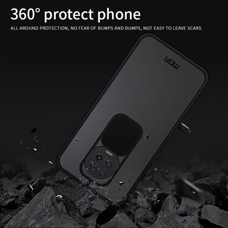 For Infinix X690 / Note7 MOFI Xing Dun Series Translucent Frosted PC + TPU Privacy Anti-glare Shockproof All-inclusive Protective Case(Black)