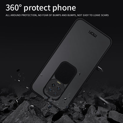 For Infinix X690 / Note7 MOFI Xing Dun Series Translucent Frosted PC + TPU Privacy Anti-glare Shockproof All-inclusive Protective Case(Green)