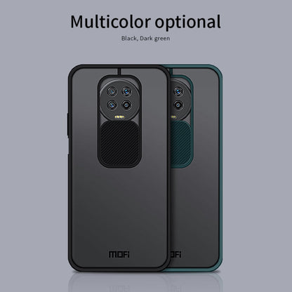 For Infinix X690 / Note7 MOFI Xing Dun Series Translucent Frosted PC + TPU Privacy Anti-glare Shockproof All-inclusive Protective Case(Green)