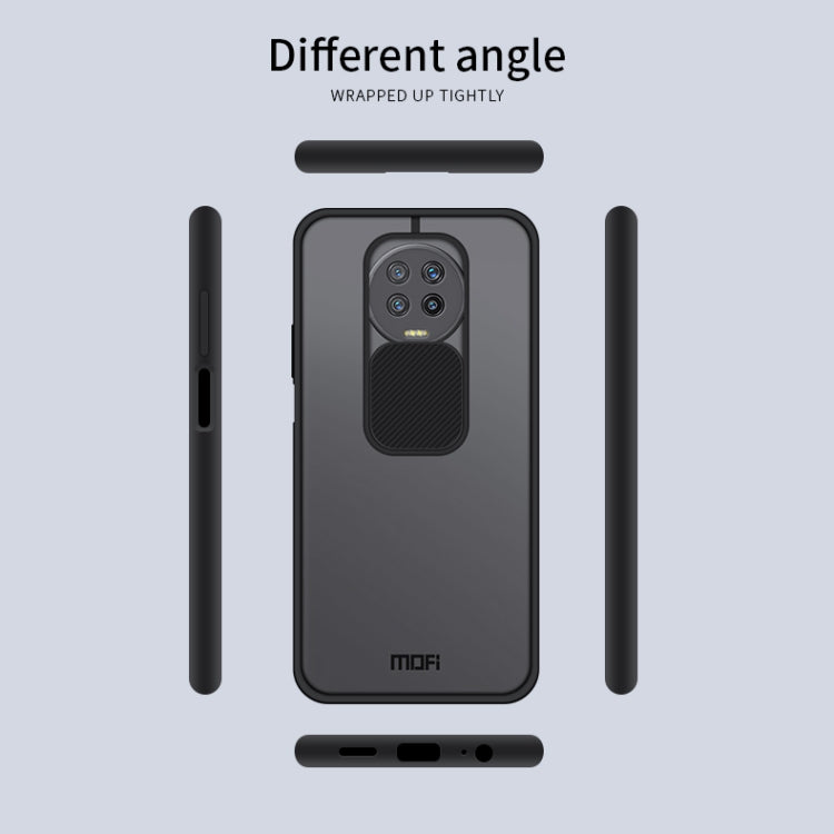 For Infinix X690 / Note7 MOFI Xing Dun Series Translucent Frosted PC + TPU Privacy Anti-glare Shockproof All-inclusive Protective Case(Green)