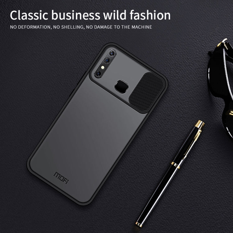 Pour Infinix X650 / X650C / HOT8 / HOT8Lite Étui de protection antichoc tout compris de la série MOFI Xing Dun en PC + TPU givré translucide anti-reflet (vert)