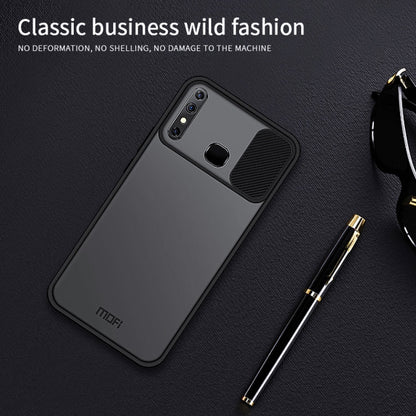 Pour Infinix X650 / X650C / HOT8 / HOT8Lite Étui de protection antichoc tout compris de la série MOFI Xing Dun en PC + TPU givré translucide anti-reflet (vert)