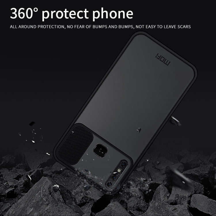 Pour Infinix X650 / X650C / HOT8 / HOT8Lite Étui de protection antichoc tout compris de la série MOFI Xing Dun en PC + TPU givré translucide anti-reflet (vert)