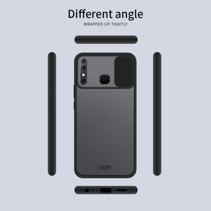 Pour Infinix X650 / X650C / HOT8 / HOT8Lite Étui de protection antichoc tout compris de la série MOFI Xing Dun en PC + TPU givré translucide anti-reflet (vert)