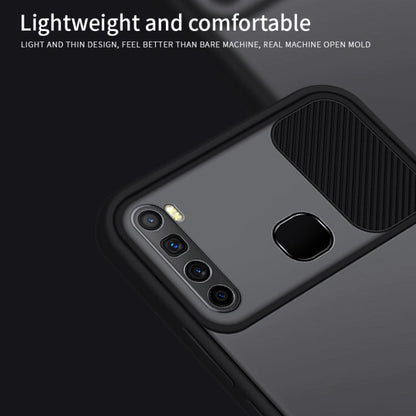 For Infinix X652 / S5 / S5 Lite MOFI Xing Dun Series Translucent Frosted PC + TPU Privacy Anti-glare Shockproof All-inclusive Protective Case(Black)