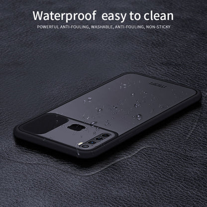 For Infinix X652 / S5 / S5 Lite MOFI Xing Dun Series Translucent Frosted PC + TPU Privacy Anti-glare Shockproof All-inclusive Protective Case(Black)
