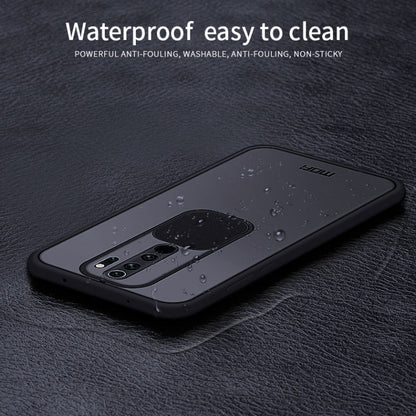 For Xiaomi Redmi Note8 Pro MOFI Xing Dun Series Translucent Frosted PC + TPU Privacy Anti-glare Shockproof All-inclusive Protective Case(Green)