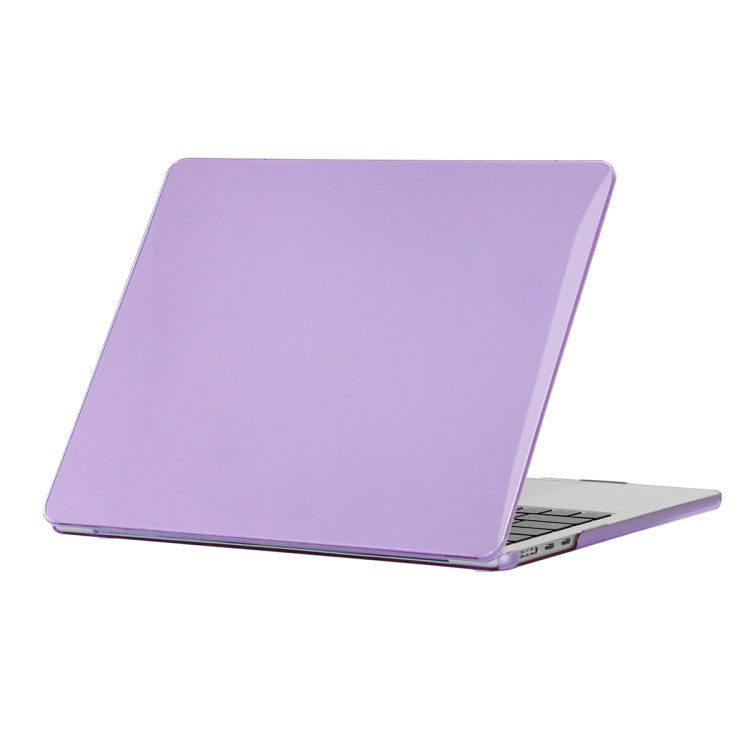 Pour MacBook Air 13,6 pouces 2022/2024 A2681 M2 / A3113 M3 Étui de protection pour ordinateur portable ENKAY Crystal (violet clair)