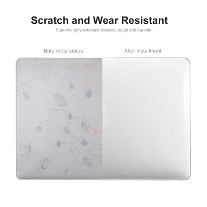 Pour MacBook Air 13,6 pouces 2022/2024 A2681 M2 / A3113 M3 Étui de protection pour ordinateur portable ENKAY Crystal (violet clair)